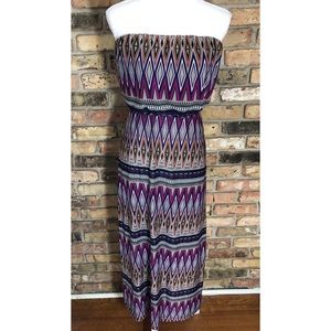 Lulus Strapless Maxi Dress